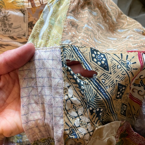 Unique Roxy patchwork shirt - Picture 10 of 10